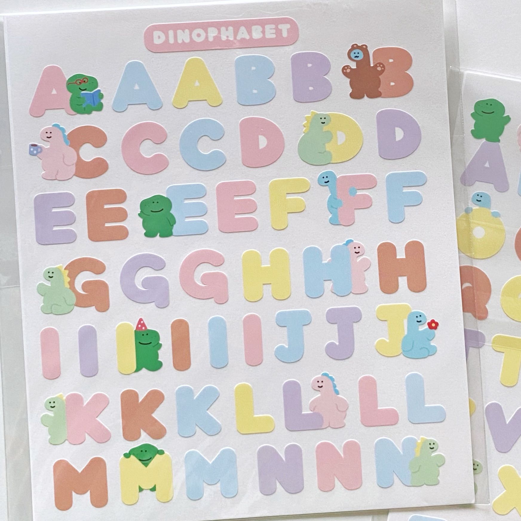 Dabiyam alphabet sticker