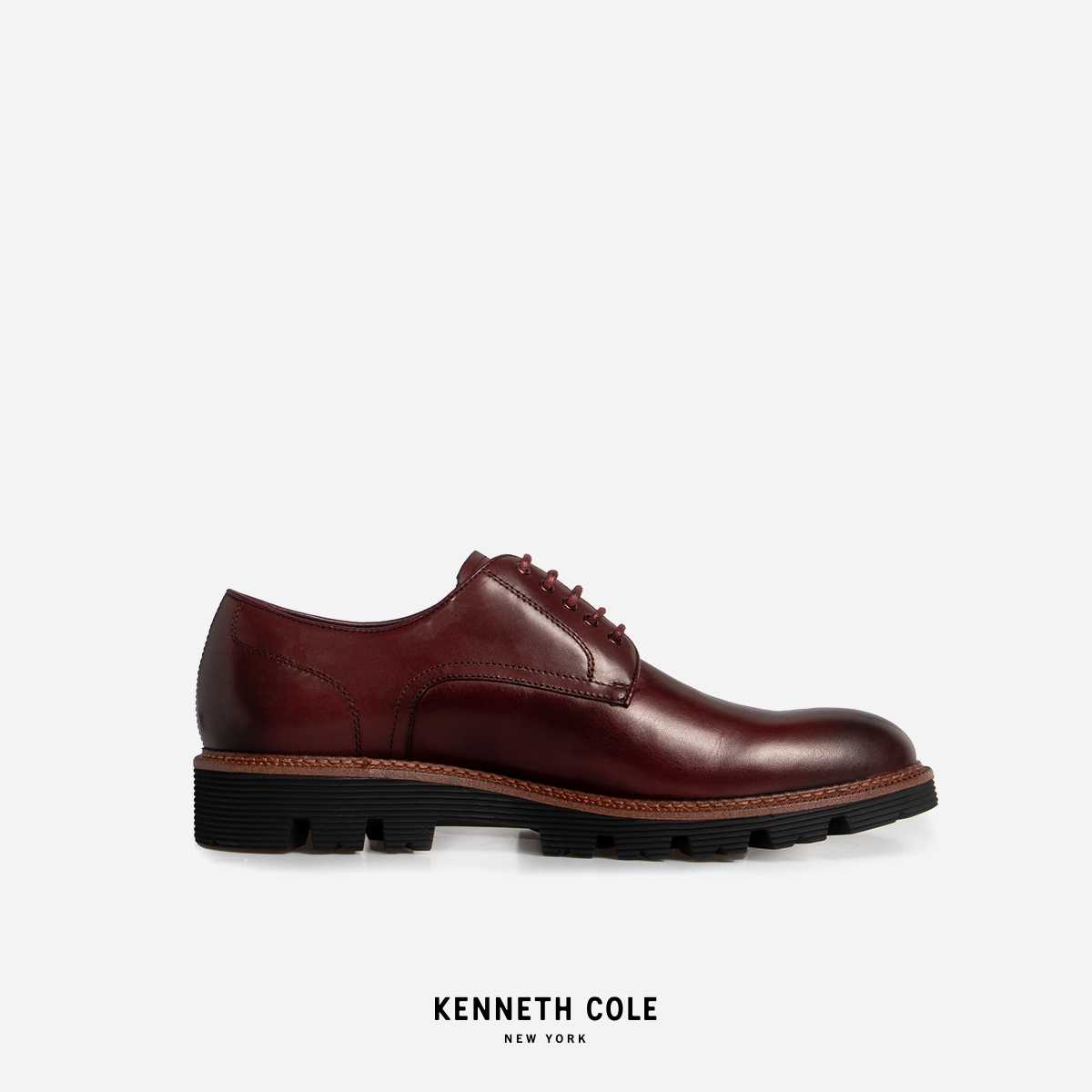 KENNETH COLE รองเท้าทางการผู้ชายรุ่น DANIEL CHUNKY BROWN สีน้ำตาล ( DRS - RS74073LE-200 )