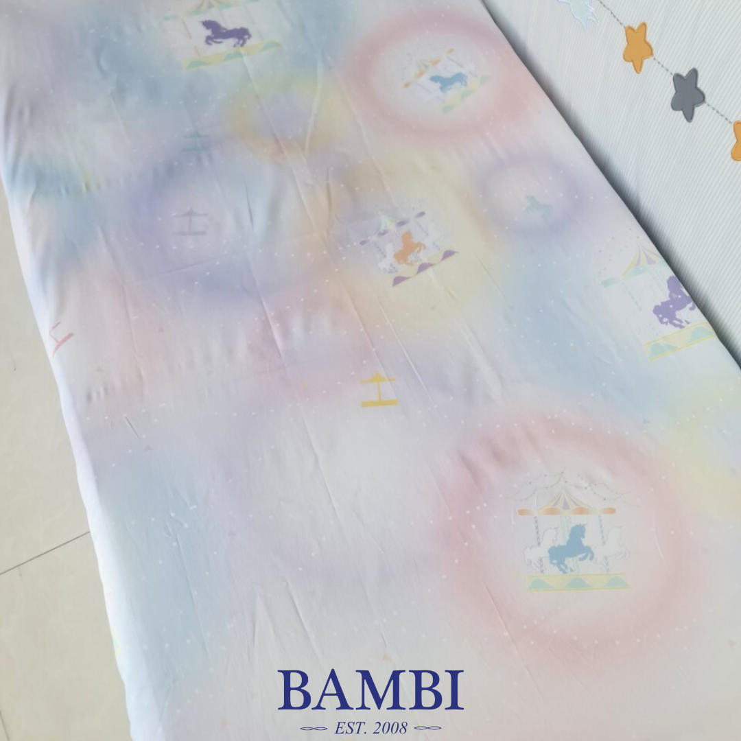 Growbabies ผ้าปู ขนาด 70x140 cm รัดมุม สุพรีม่าค้อตต้อนนุ่ม