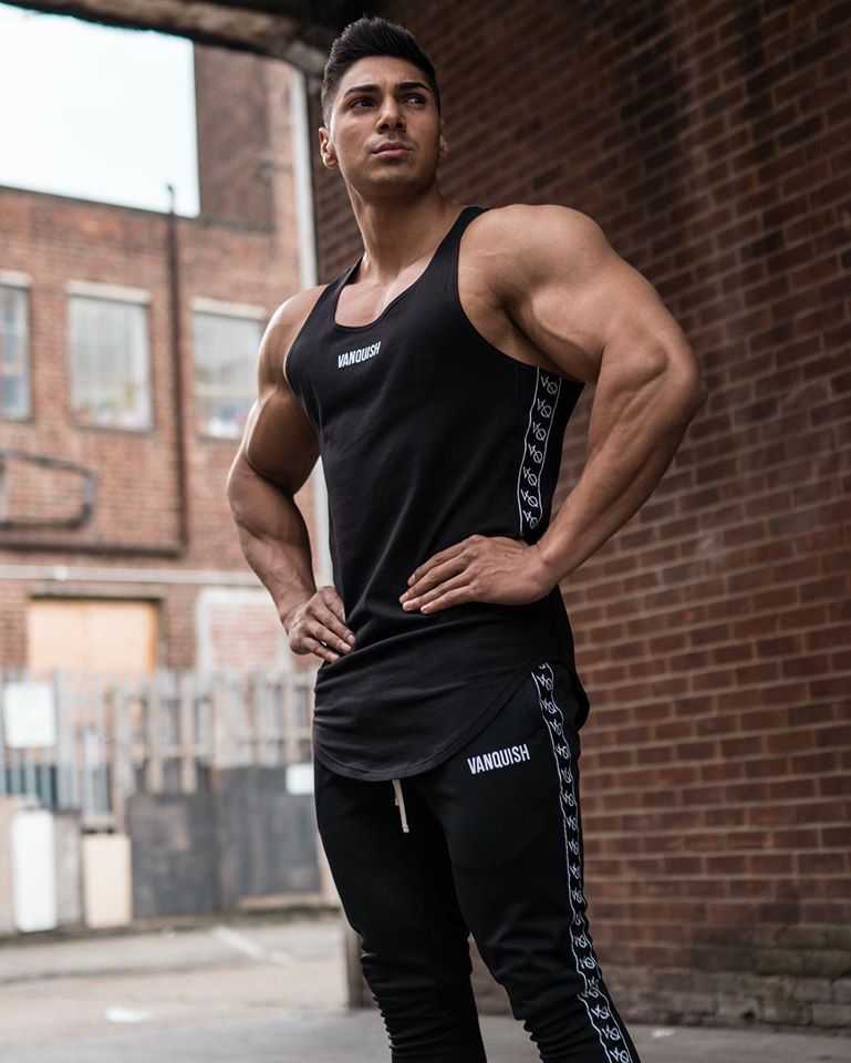 เสื้อกล้าม VANQUISH #6 ผ้าคอตตอน ใส่ออกกำลังกาย ไม่อมเหงื่อ ผ้านิ่มใส่สบาย ระบายอากาศได้ดี