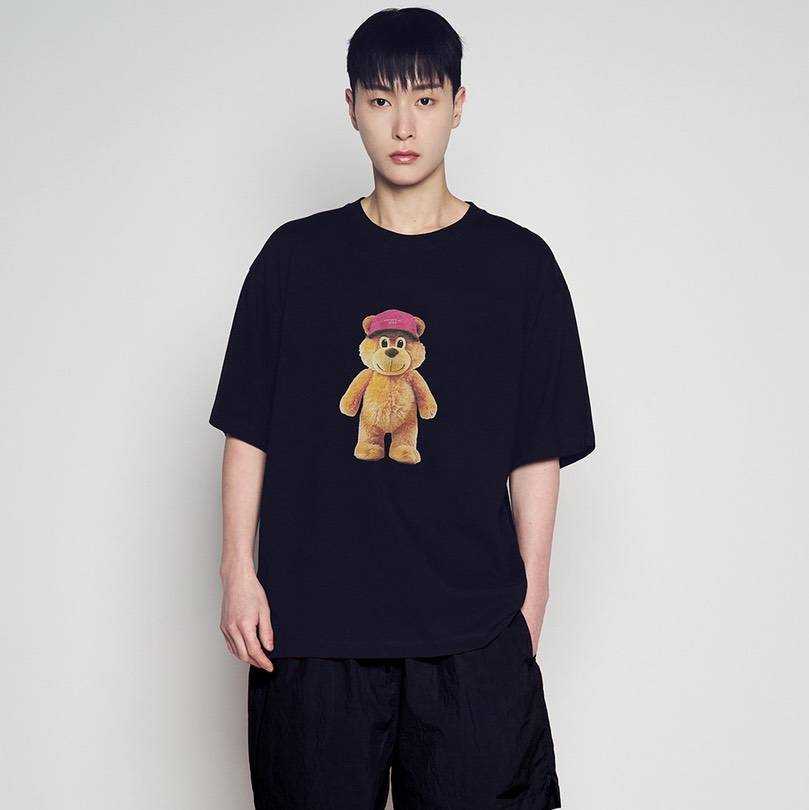 Adlv acmé de la vie 3D STAND AC BEAR SHORT SLEEVE T-SHIRT