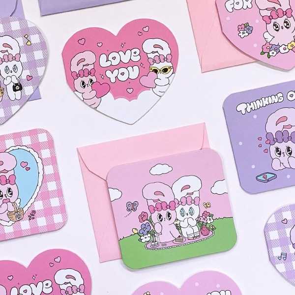 Esther Bunny Message Card - เอสเธอร์บันนี่เมสเสจการ์ด