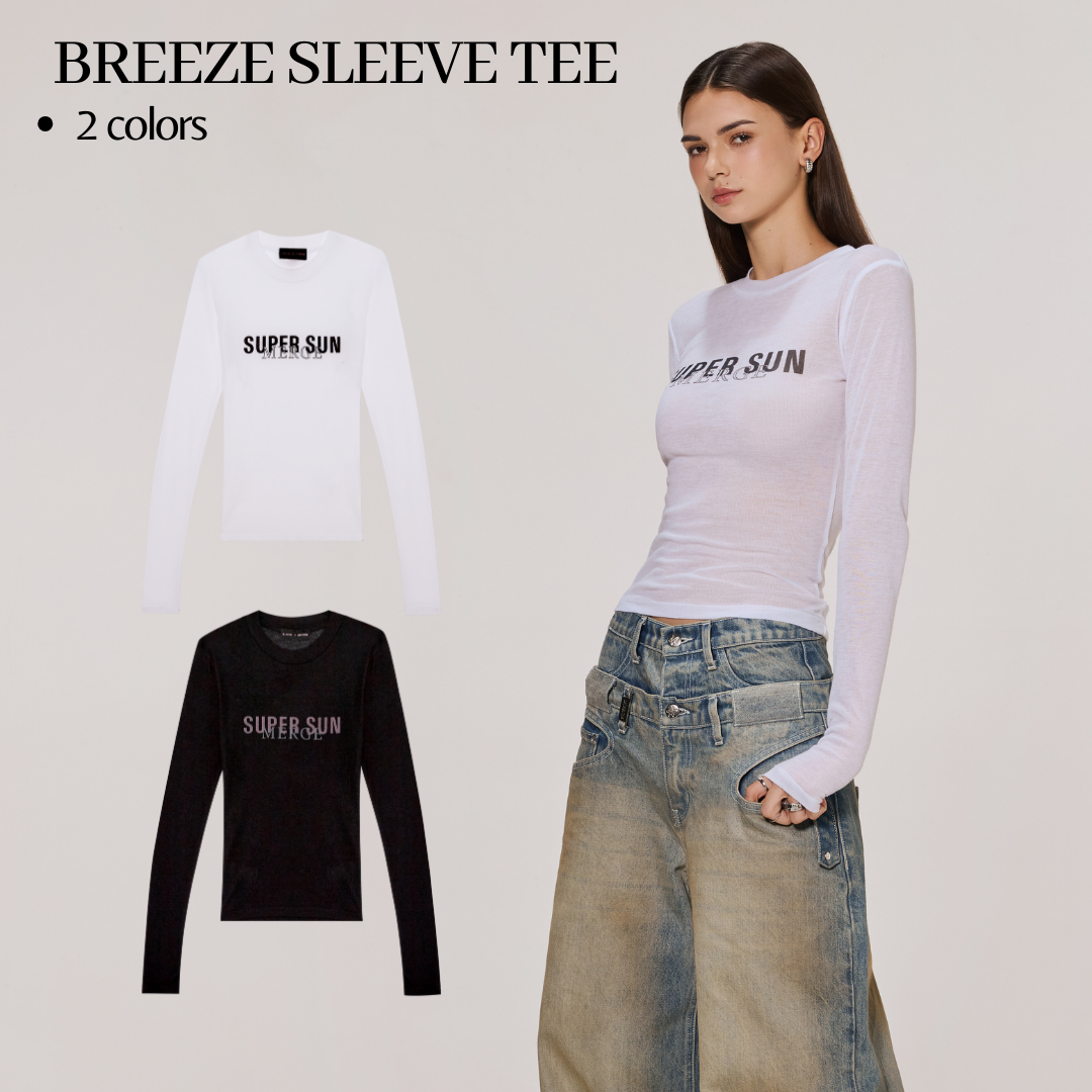 Merge Official - Breeze Sleeve Tee (พร้อมส่ง)