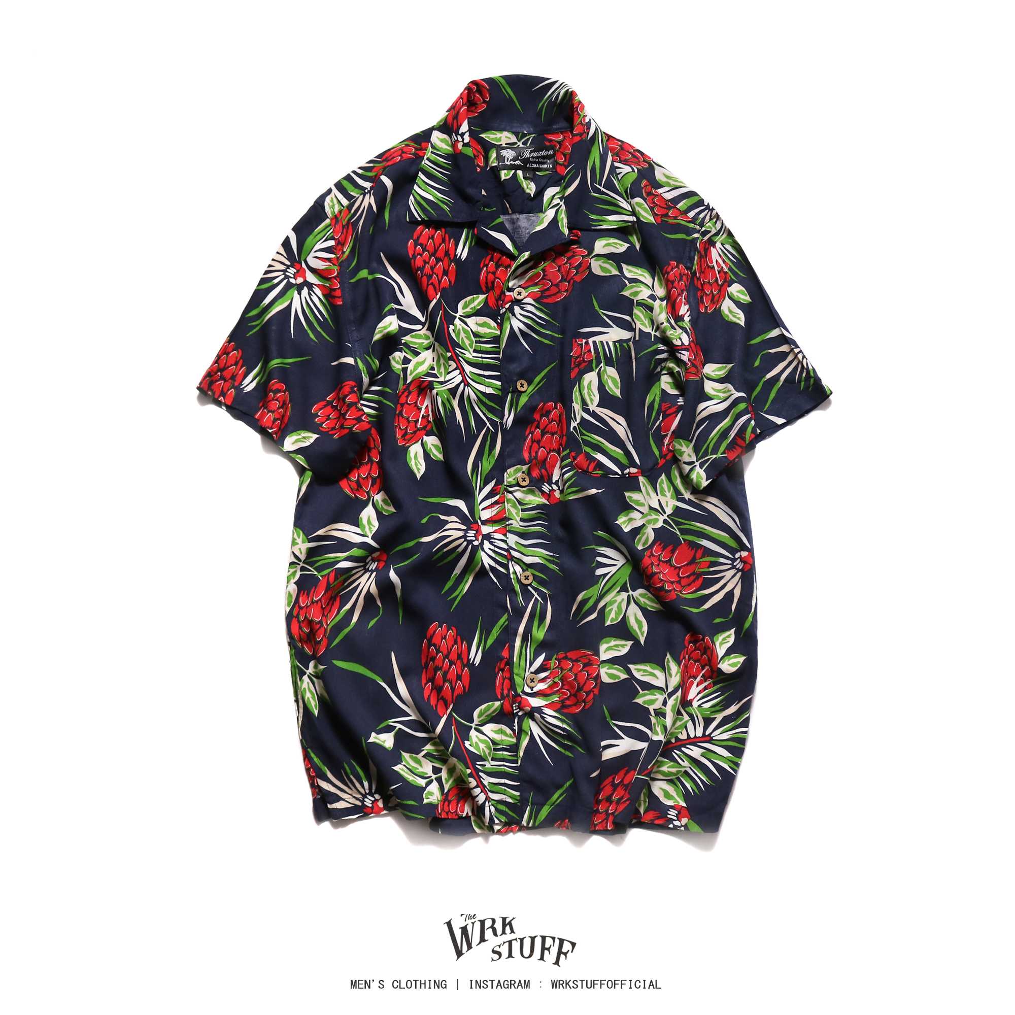 Thruxton Japan Aloha Shirt (M)