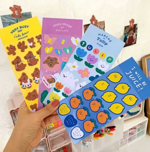 🌟Sticker Code A . 🌟 สติกเกอร์ Die Cut รหัส A. สติกเกอร์รหัสA♥