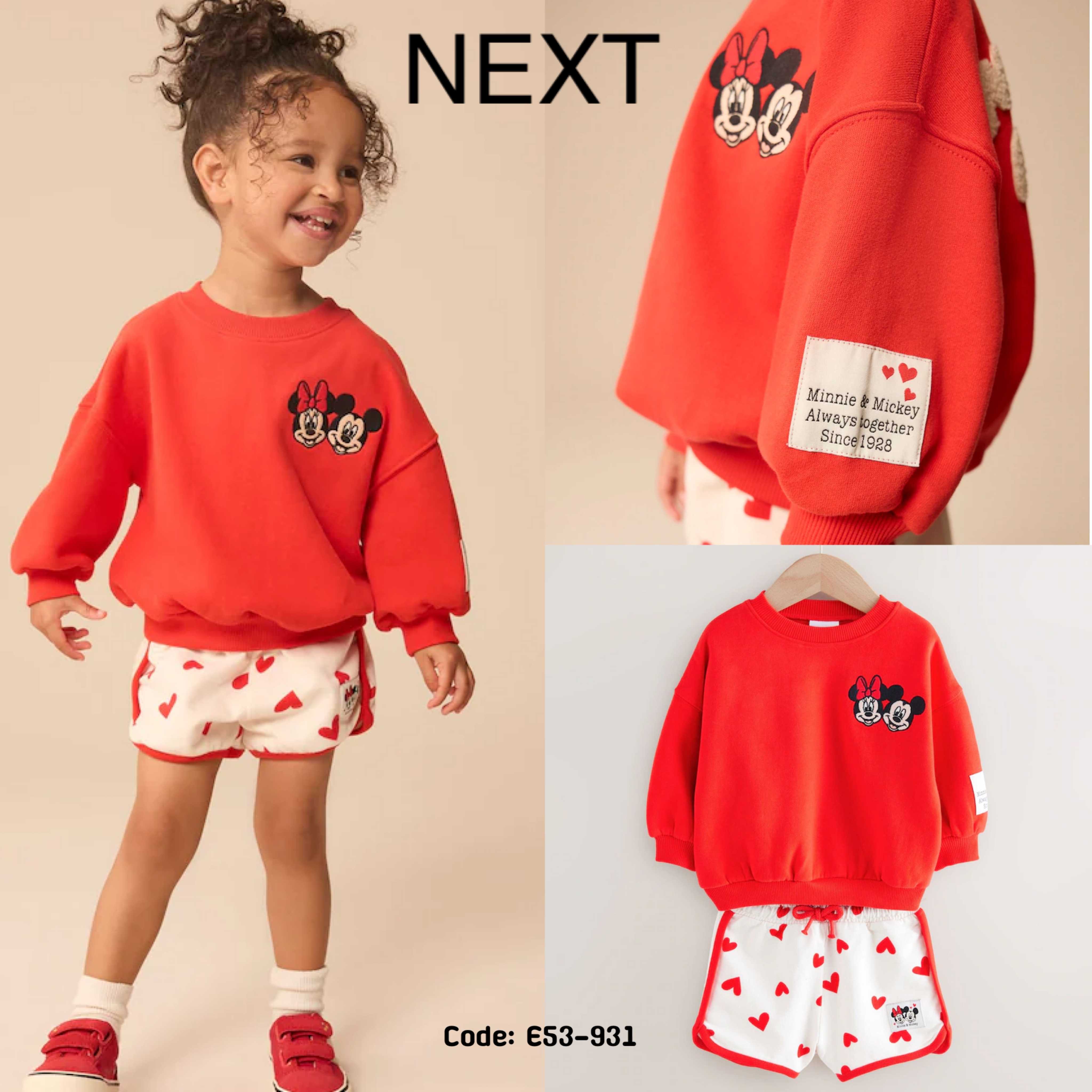 Preorder12-15วัน-(NEXT) เซ็ทเสื้อกางเกง ลิขสิทธิ์แท้ E53-931/(3mths-7yrs)