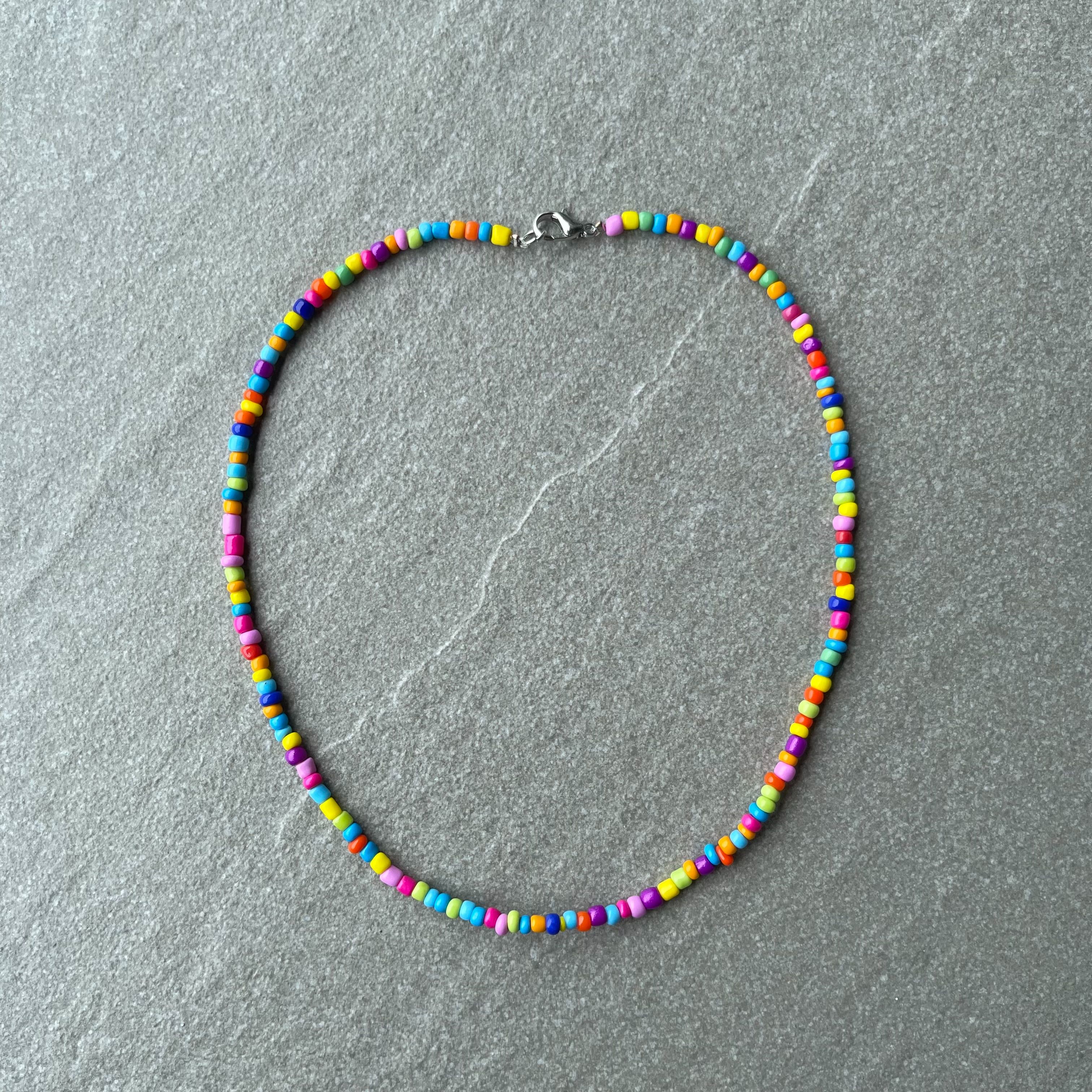 ☻︎ พร้อมส่ง ☻︎ (Ready to ship!) Rainbow Necklace