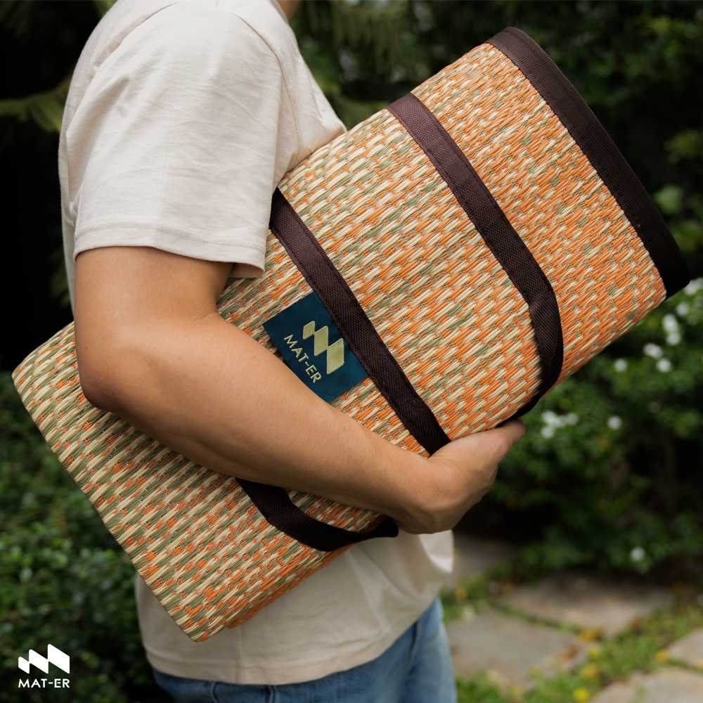 Foldable Mat - Pat-ta-pii (Olive-Green) : M