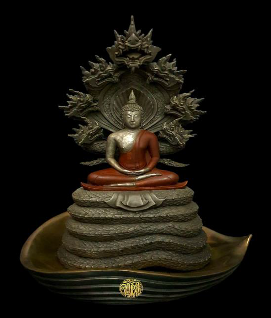 ผลงาน : พระพุทธมังคลานาคาบริรักษ์ AP 5  ขนาด : องค์พระหน้าตัก 5.9 นิ้ว