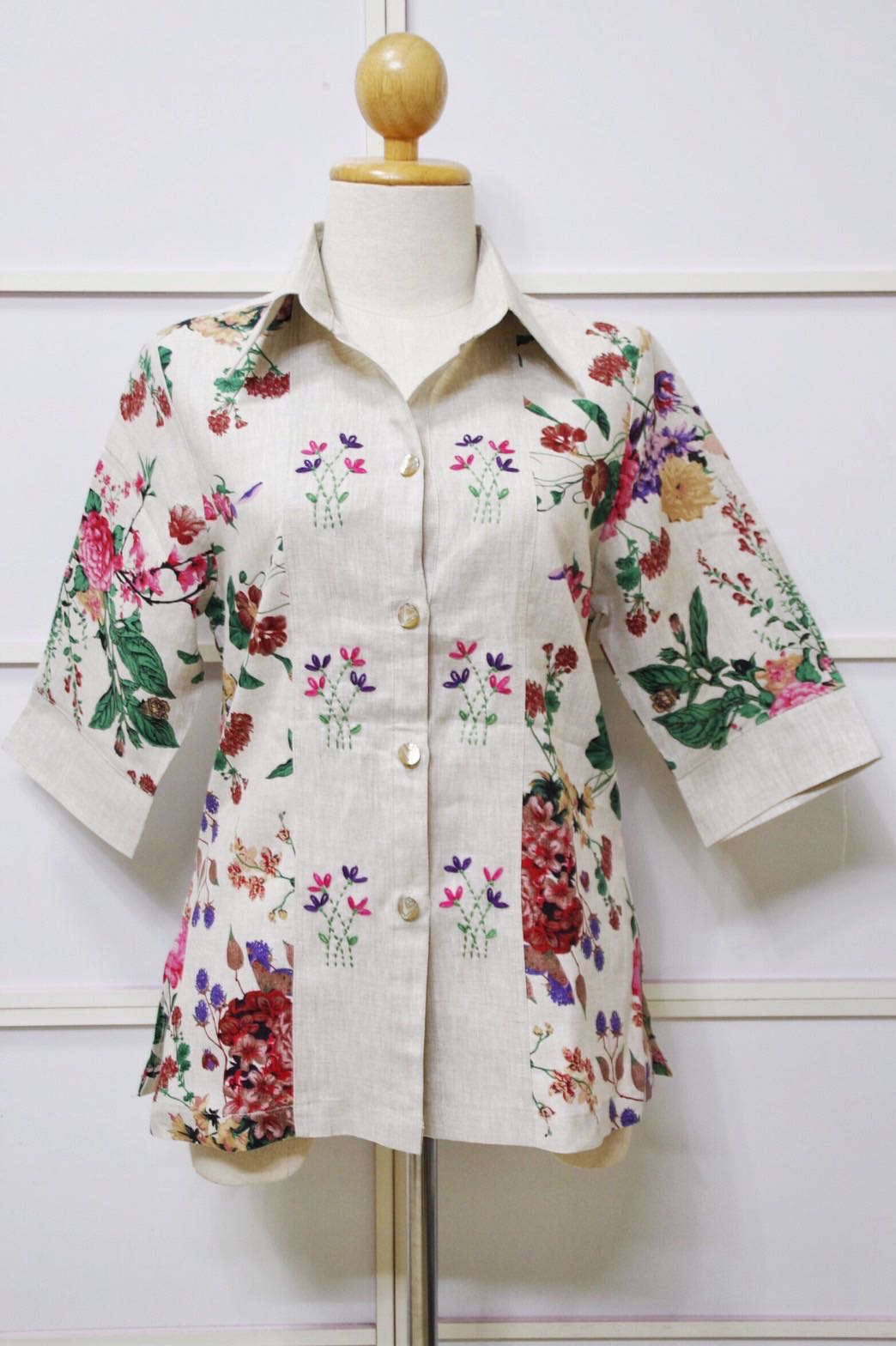 เสื้อสตรี เสื้อลินิน เกรดงานคุณภาพตัดเย็บเนียบ