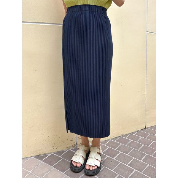 ยาว33 นิ้ว เอว31นิ้ว! 2MUAY รุ่น GJO8982 กระโปรงพลีทคุณภาพ THICK PENCIL PLEATED SKIRT 14 สี FREE ...