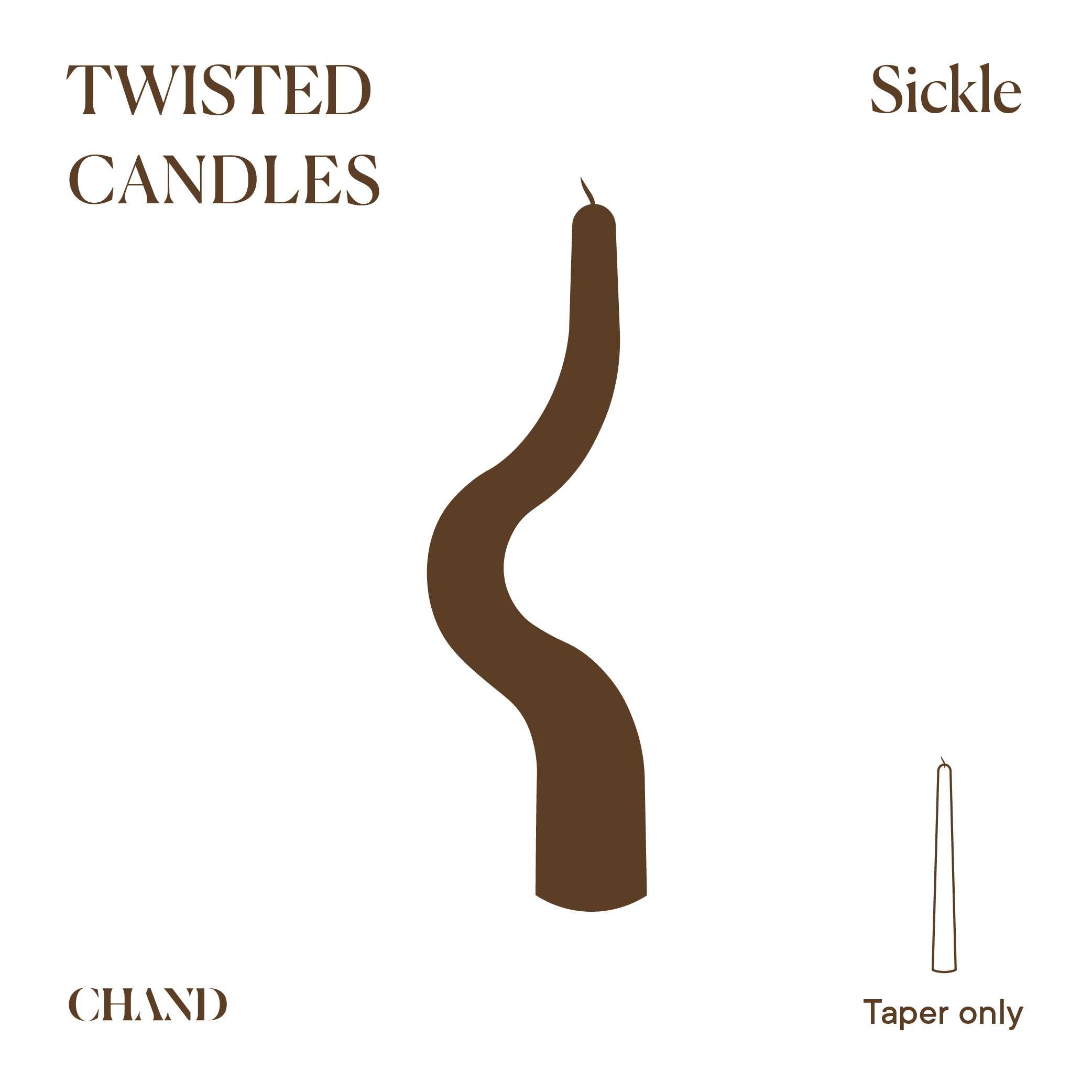 Twisted Candle - Sickle