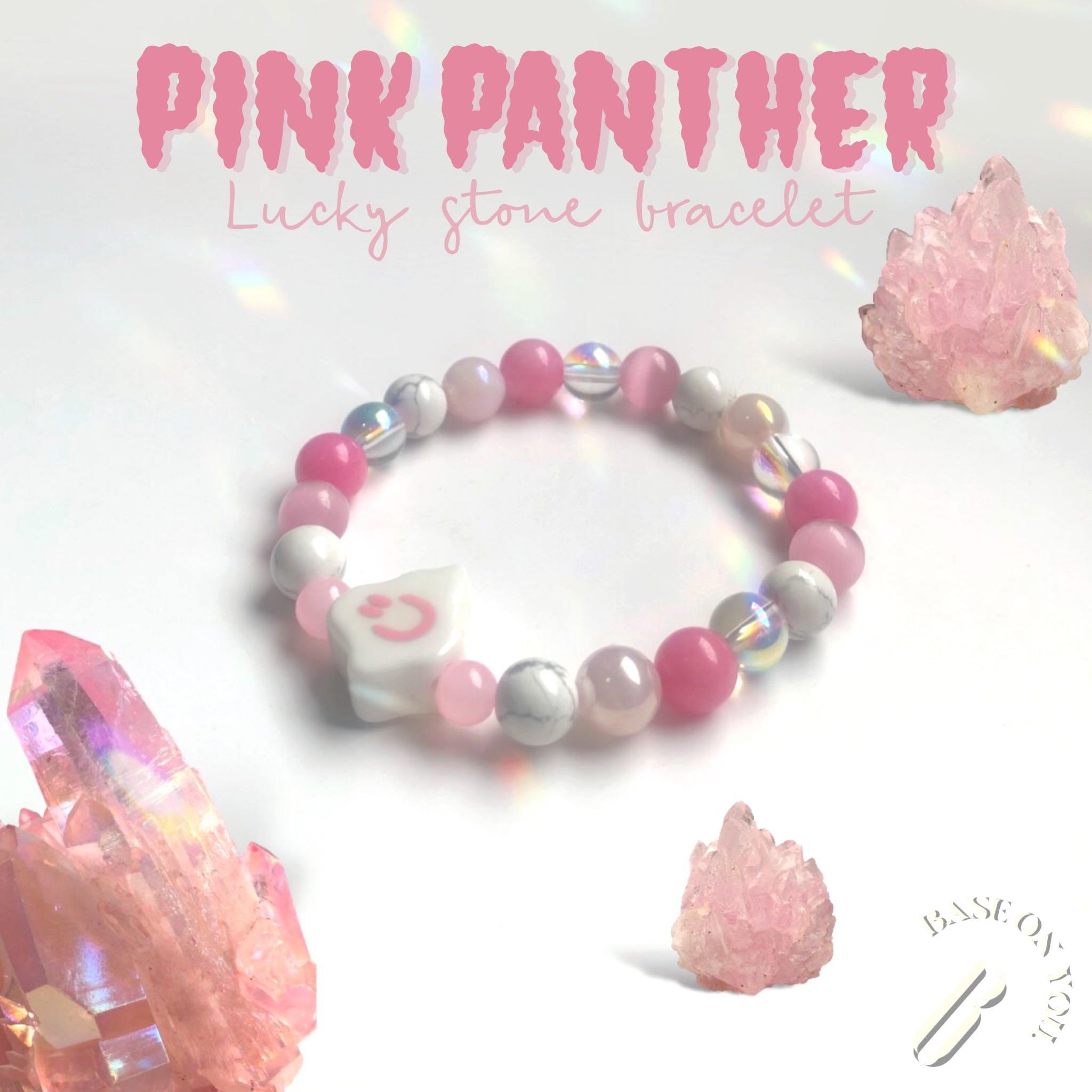 PINK PANTHER (Lucky stone bracelet) - BASE ON YOU