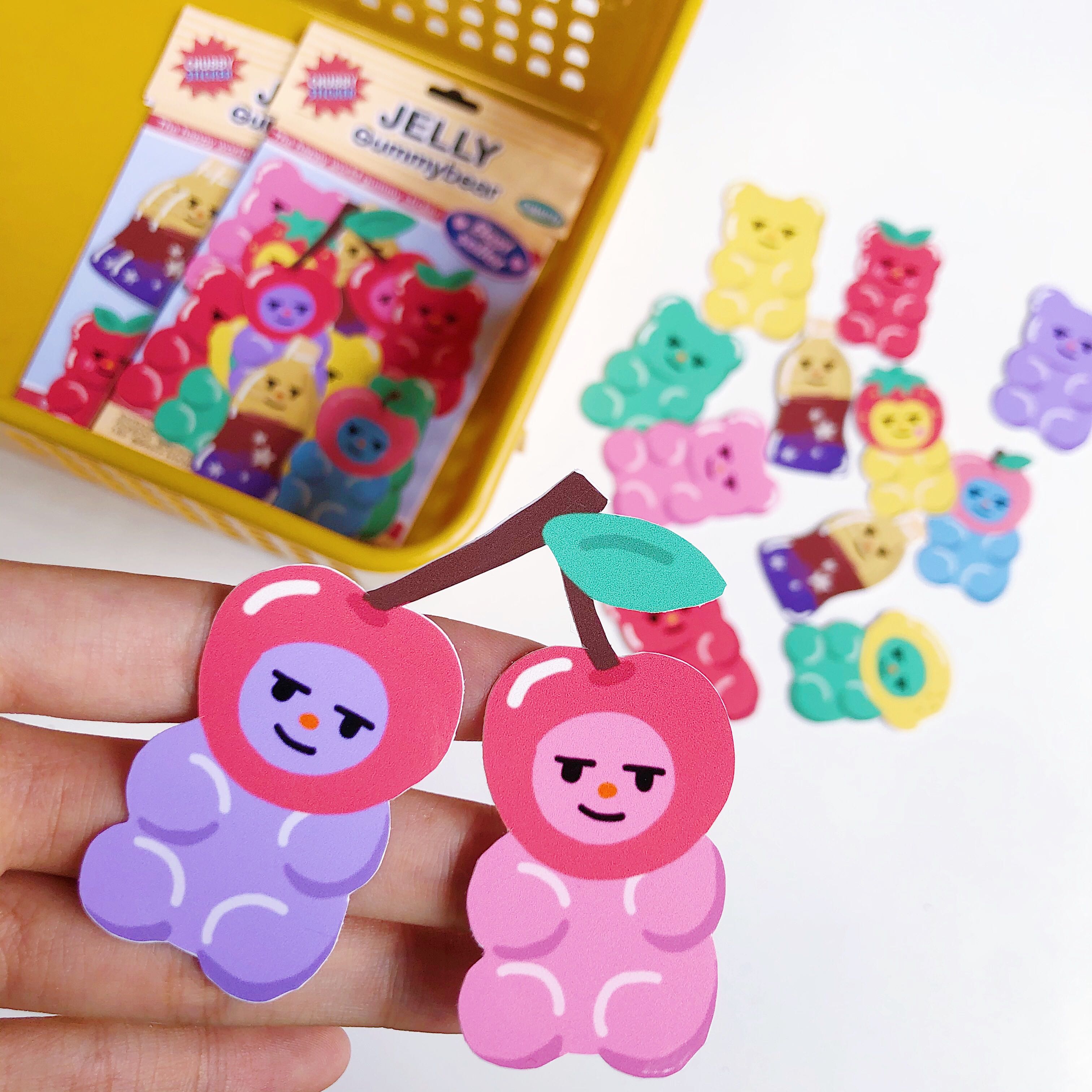 CHUBBY STICKER GUMMY FRUIT