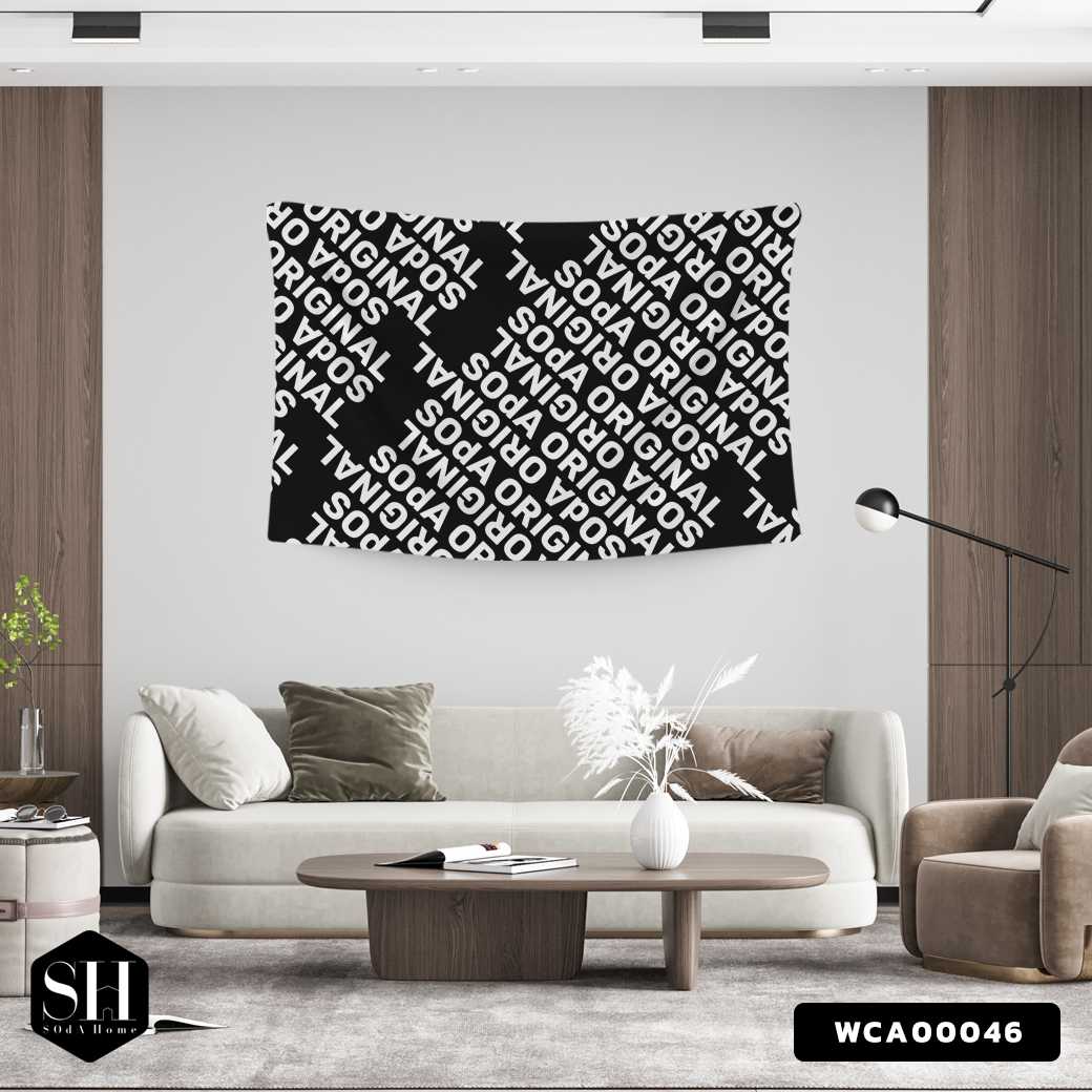 ผ้าแขวนผนัง  SOdA ORIGINAL รหัส WCA00046 #SOdAhome #SOdAoriginal #WallCloth