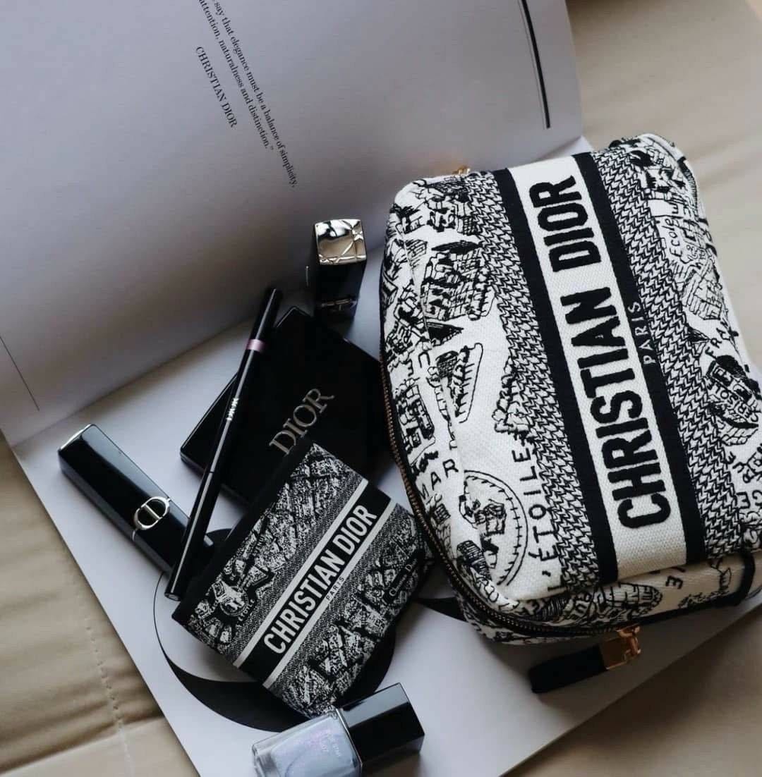 D I O R Plan de Paris limited edition pouch