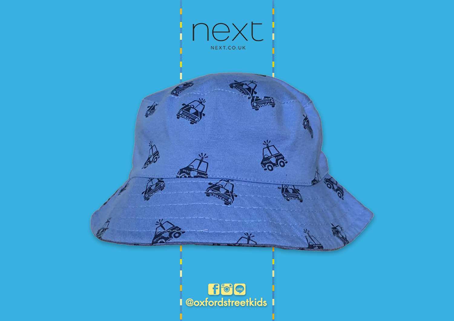 𝐒𝐀𝐋𝐄❗️ [3-9M] Next Bucket Hat หมวกระบาย เด็ก