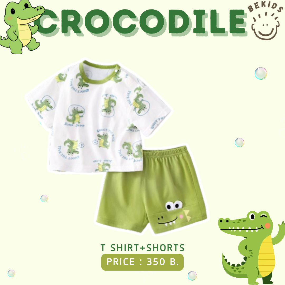 T Shirt+Shorts Croc