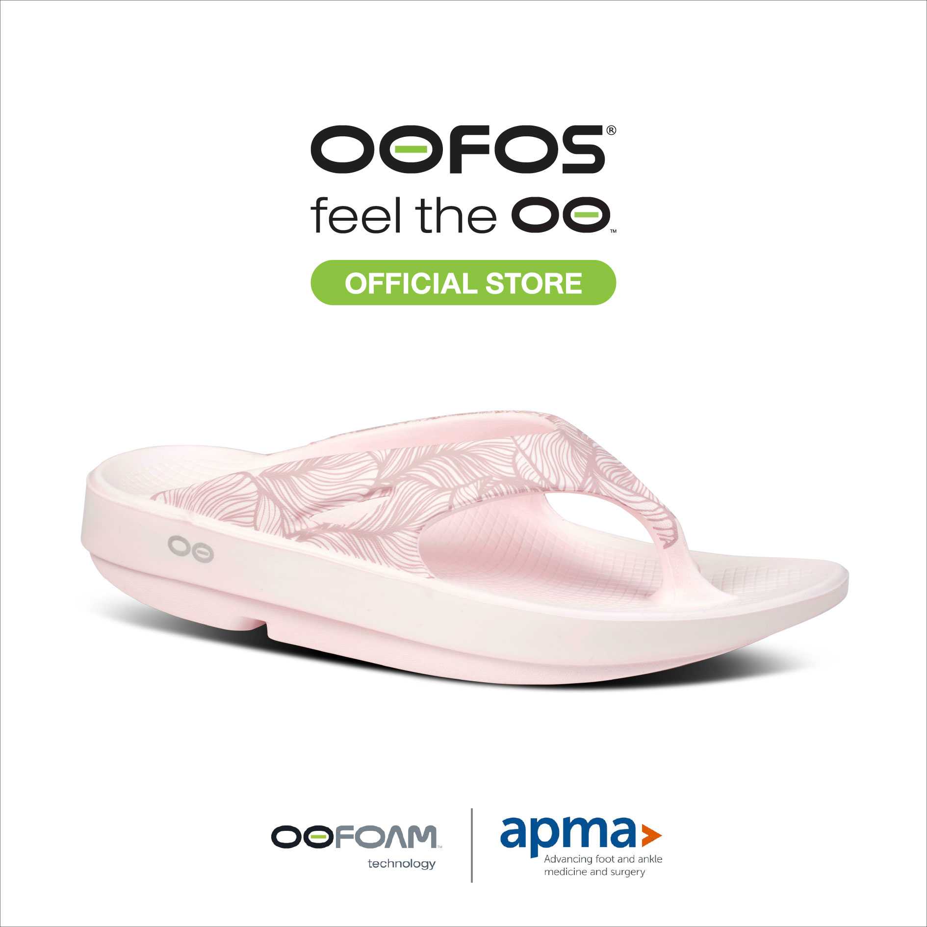 OOriginal Limited Blush Athena - รองเท้าเพื่อการฟื้นฟู