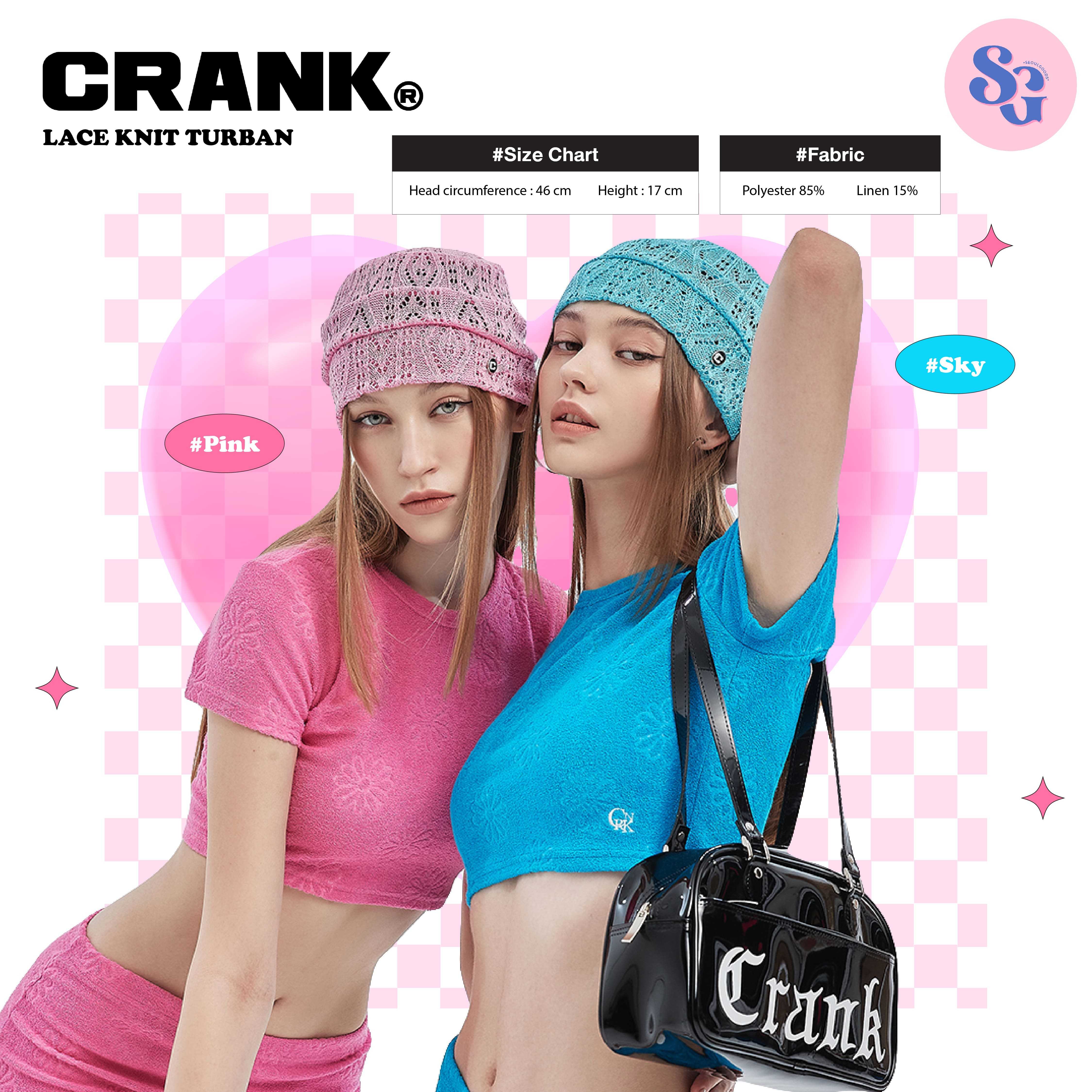 CRANK - LACE KNIT TURBAN