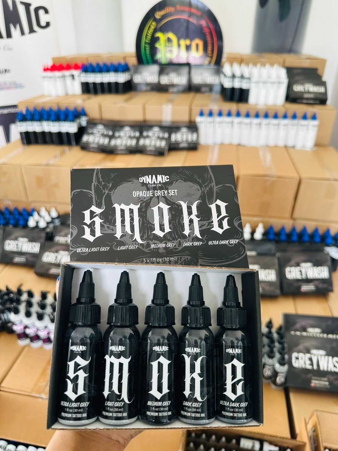 Dynamic Smoke Opaque Greys Set 1oz