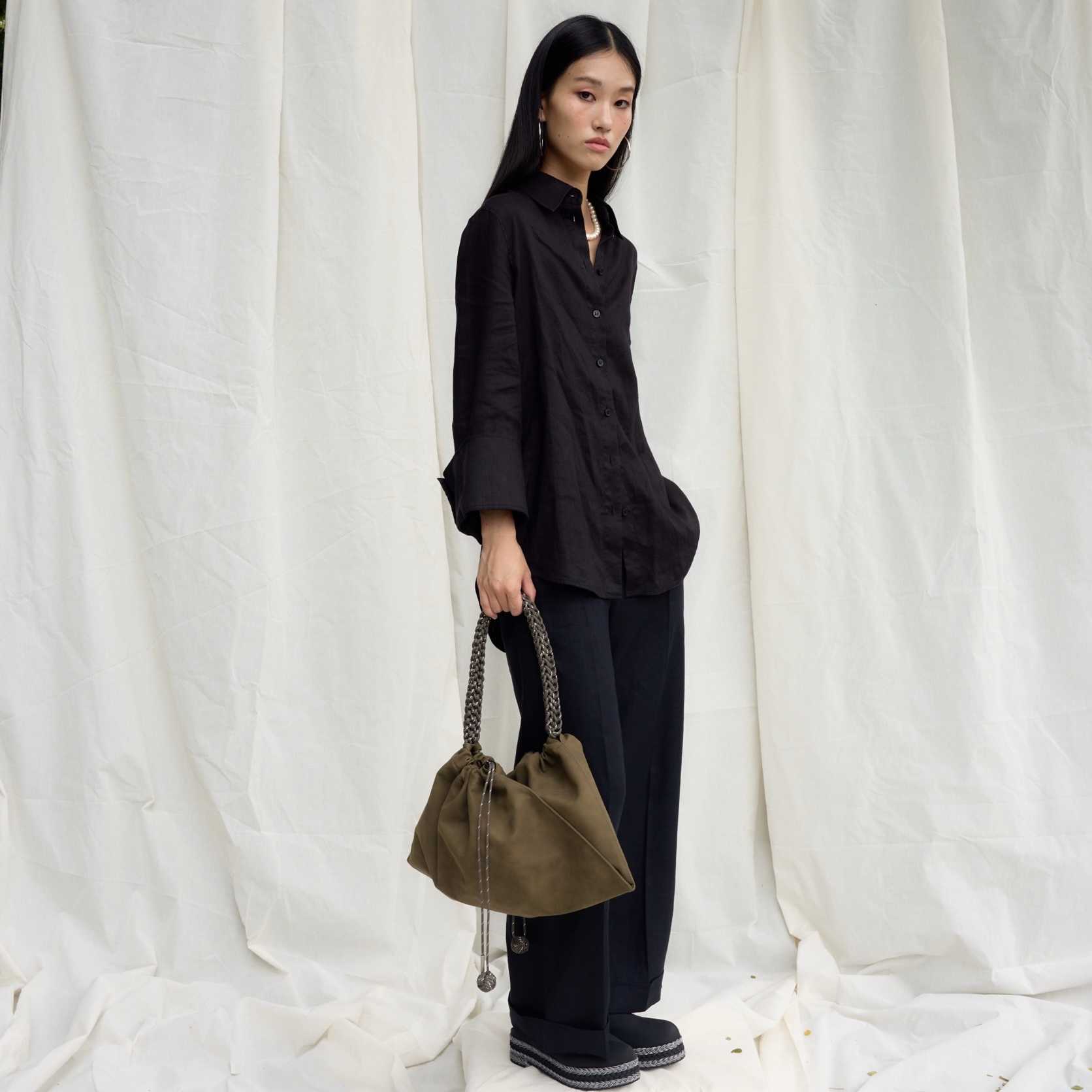 TWIN TOTE 02 - PESTO