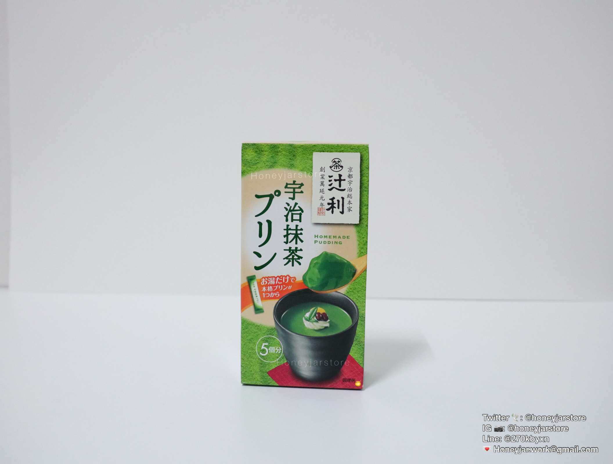Tsujiri GreenTea Pudding | พุดดิ้งชาเขียวสำเร็จรูป นำเข้าจากญี่ปุ่น 🇯🇵