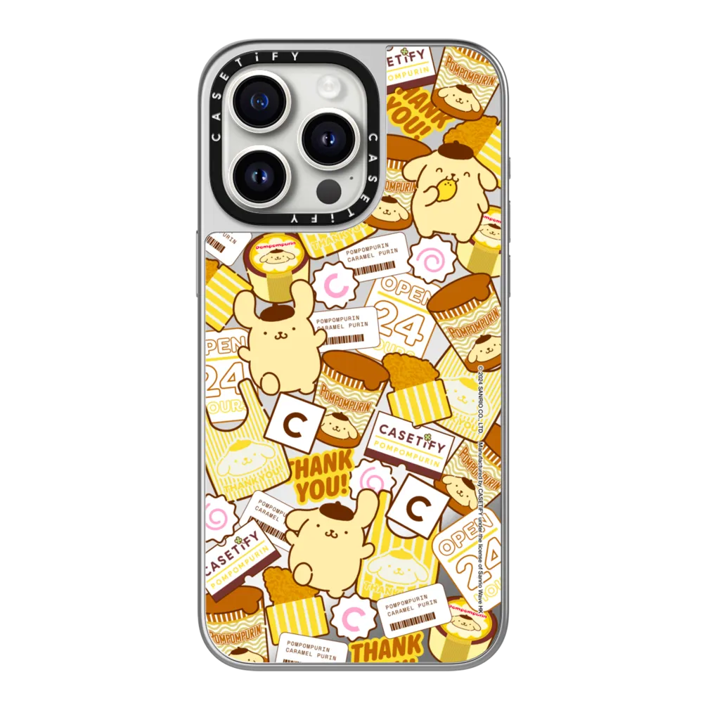 [พร้อมส่ง] CASETiFY | Pompompurin Sticker Case