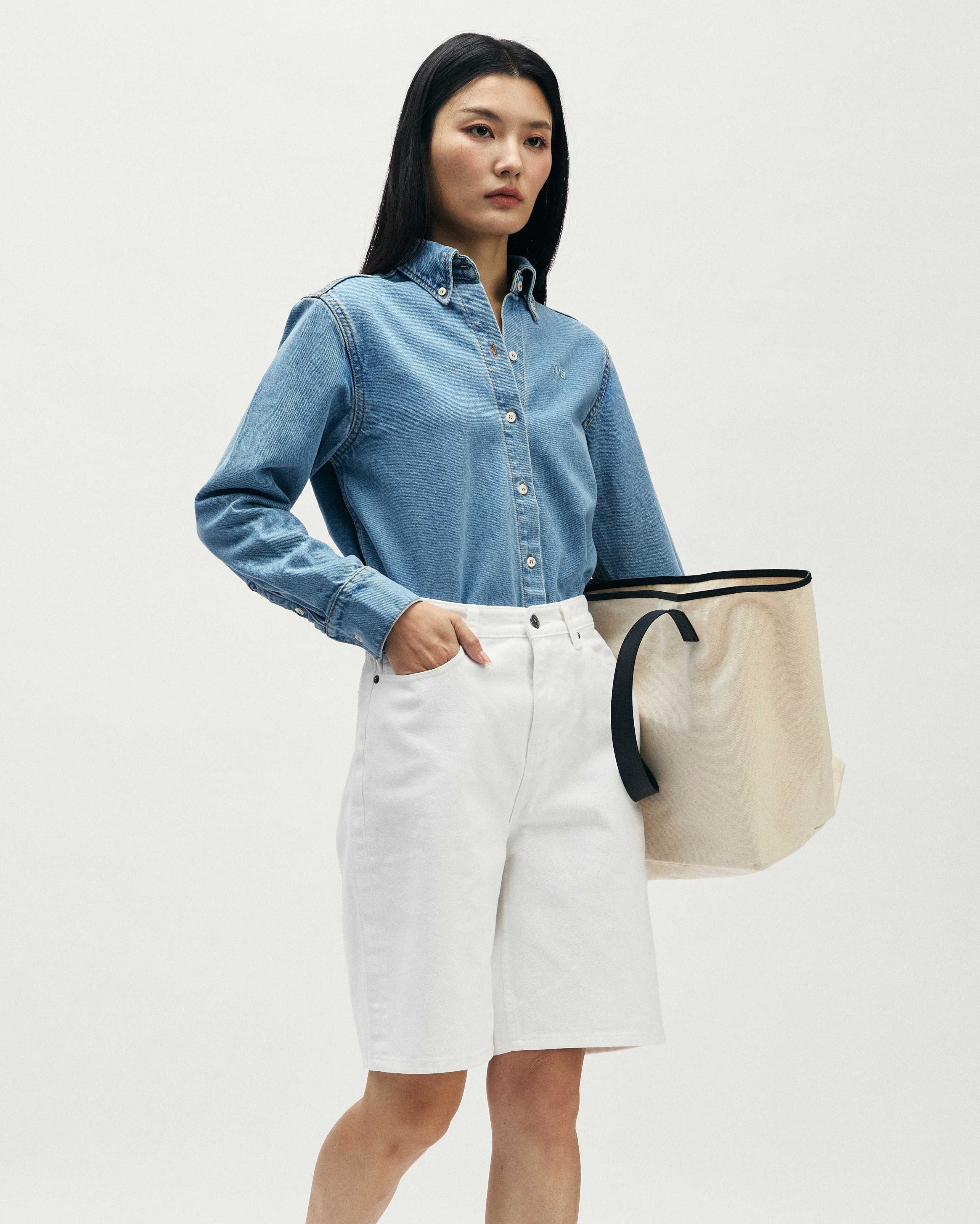 Bermuda Denim Shorts