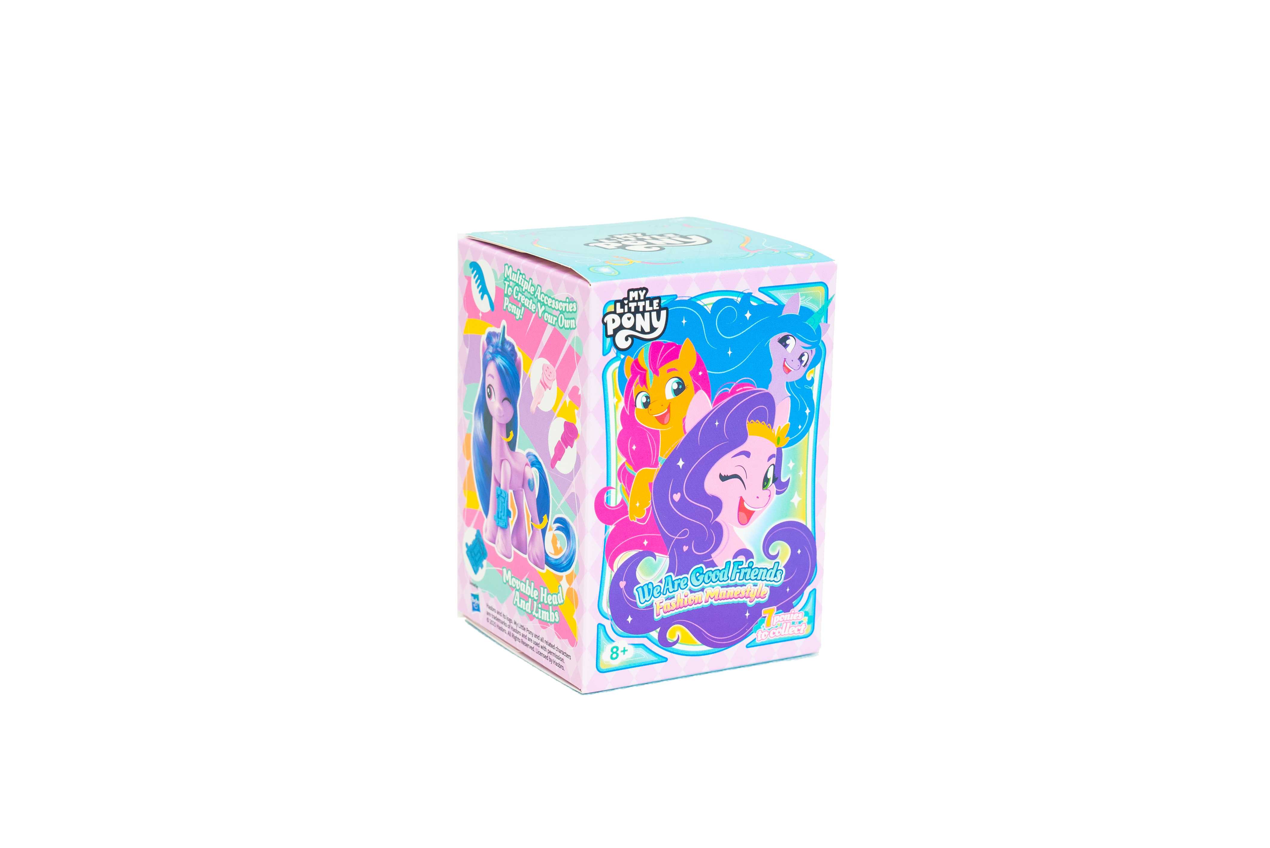 My Little Pony - We Are Good Friends Fashion Manestyle 8 cm Figure (กล่องสุ่ม)