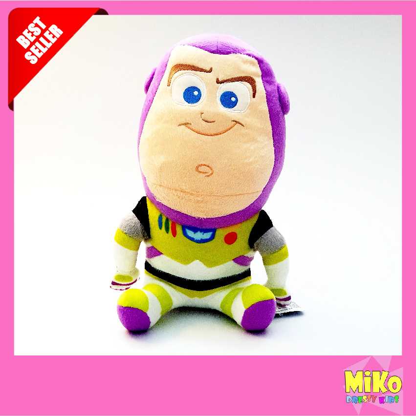 Disney ตุ๊กตา Toy Story ทอย สตอรี่ Kawaii ท่านั่ง Buzz Lightyear (บัสไลท์เยียร์)