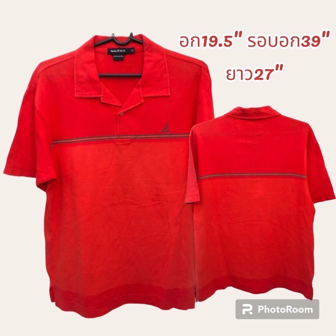 เสื้อยืดโปโลคอปกแขนสั้น งานแบรนด์นอกนำเข้ามือ2 เกรดA สินค้าพร้อมจัดส่ง