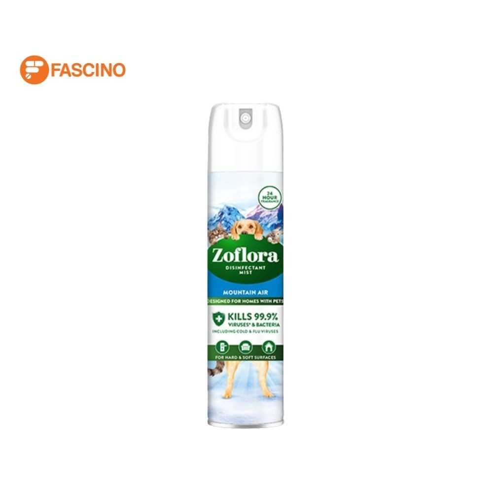 Zoflora Mountain Air Mist สเปรย์ฆ่าเชื้อโรคกลิ่นมินท์ เม้าน์เทน มีกลิ่นหอม (300 มล.)