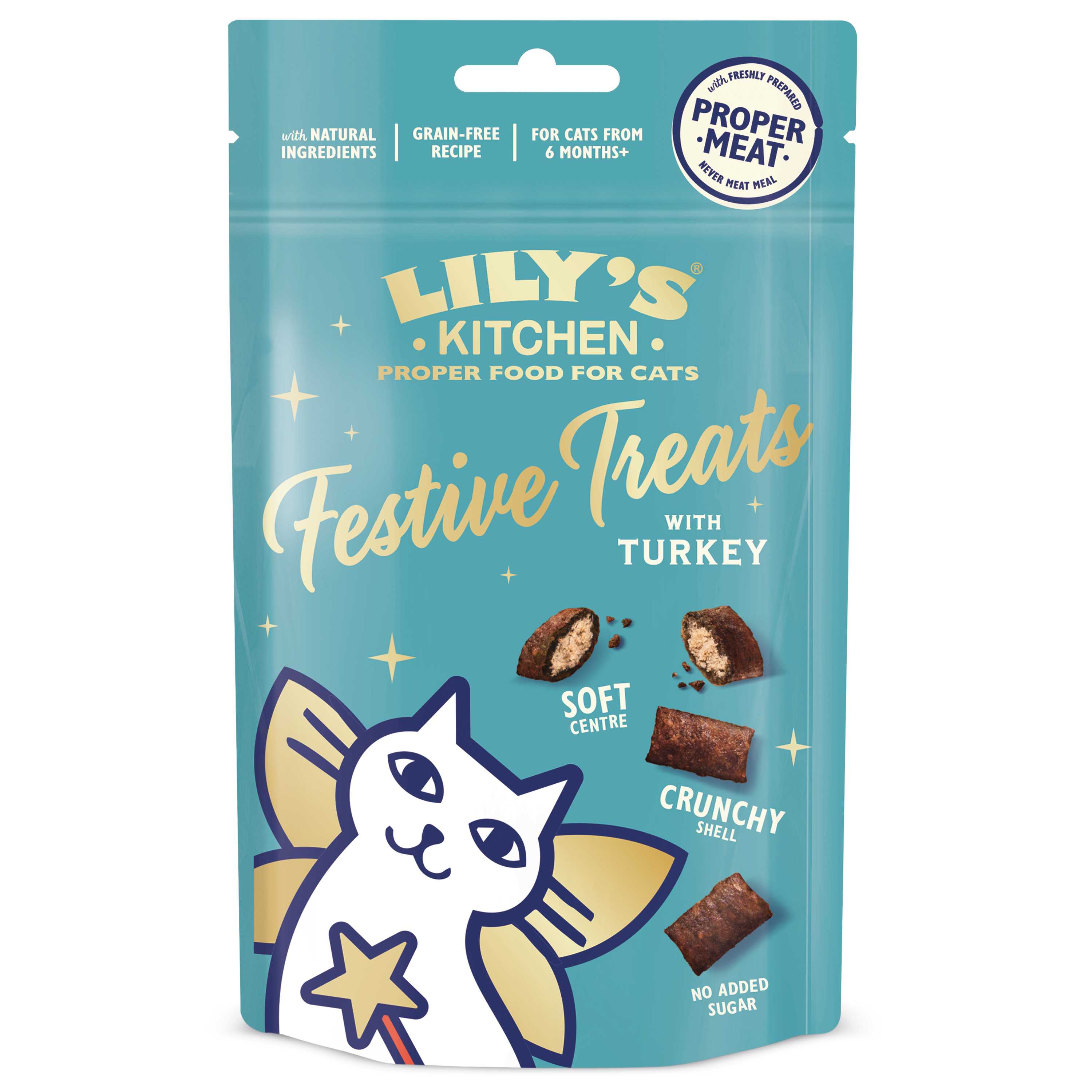 Lily's Kitchen - Festive Treats with Turkey (60g)