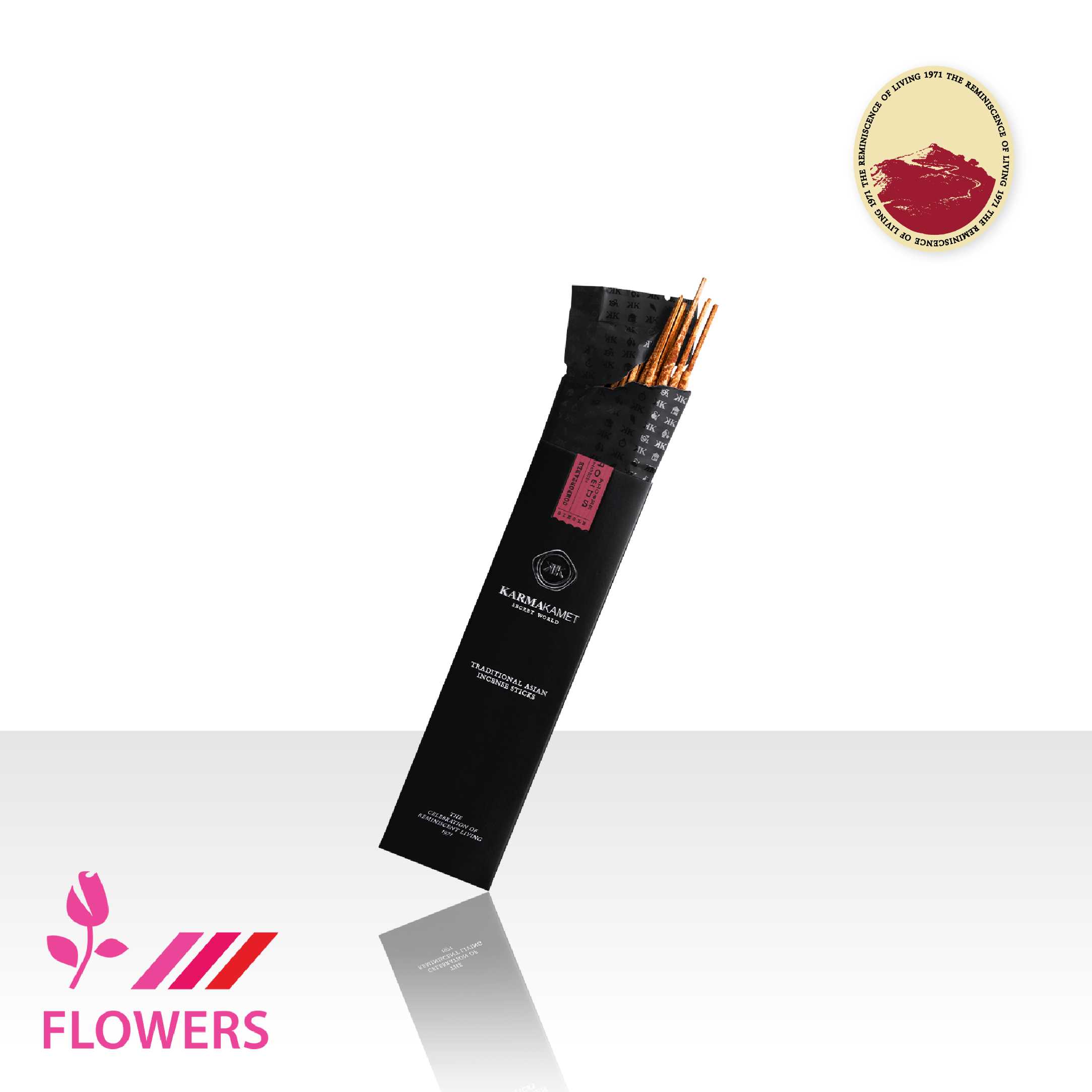 Traditional Asian Incense Sticks / Flowers