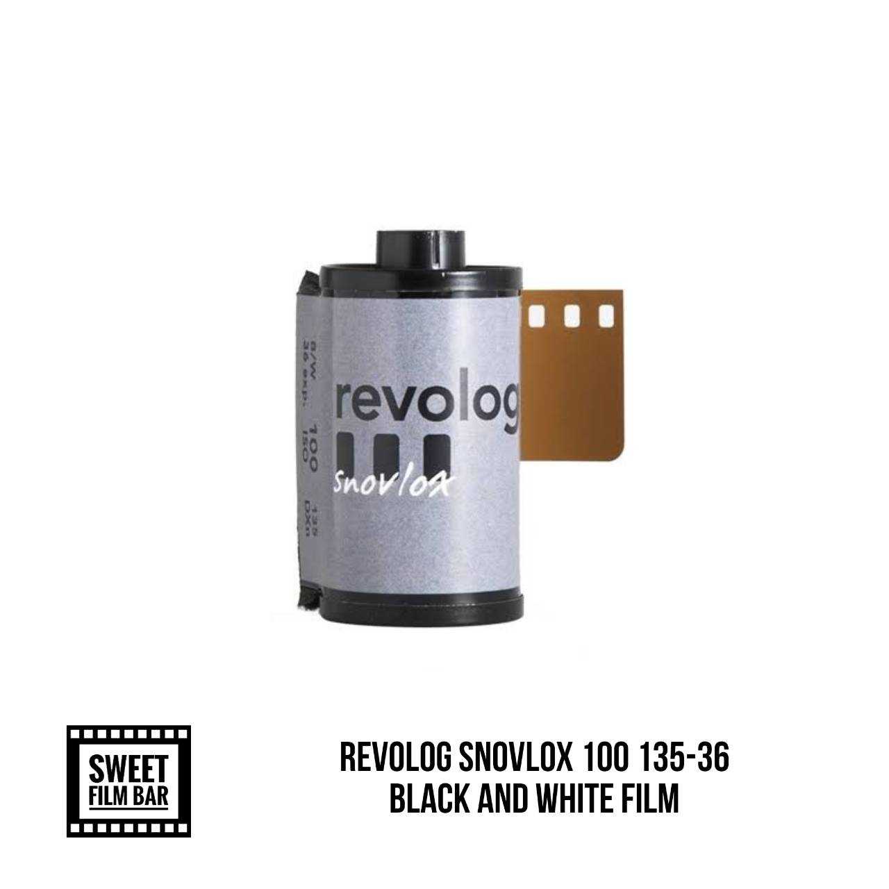 [135bw] Revolog Snovlox 100 135-36 Black and White Film
