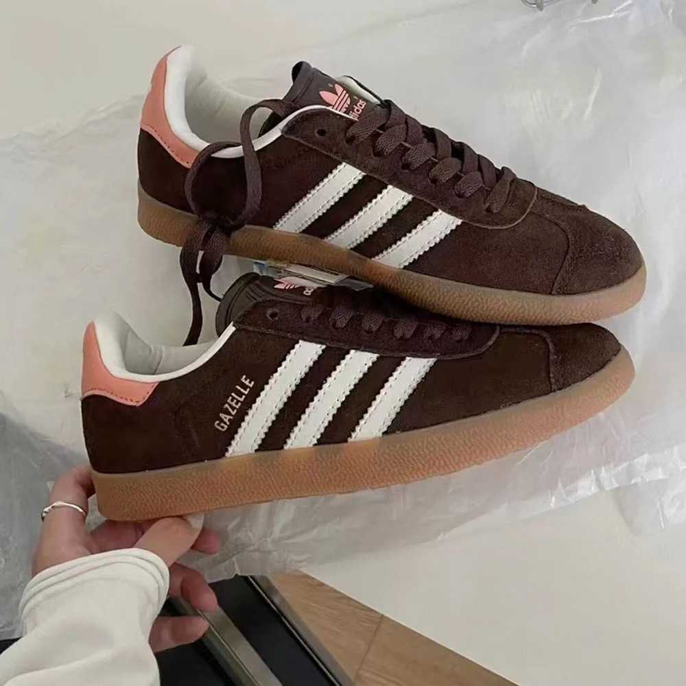 (พร้อมส่ง) Adidas Gazelle Brown Pink