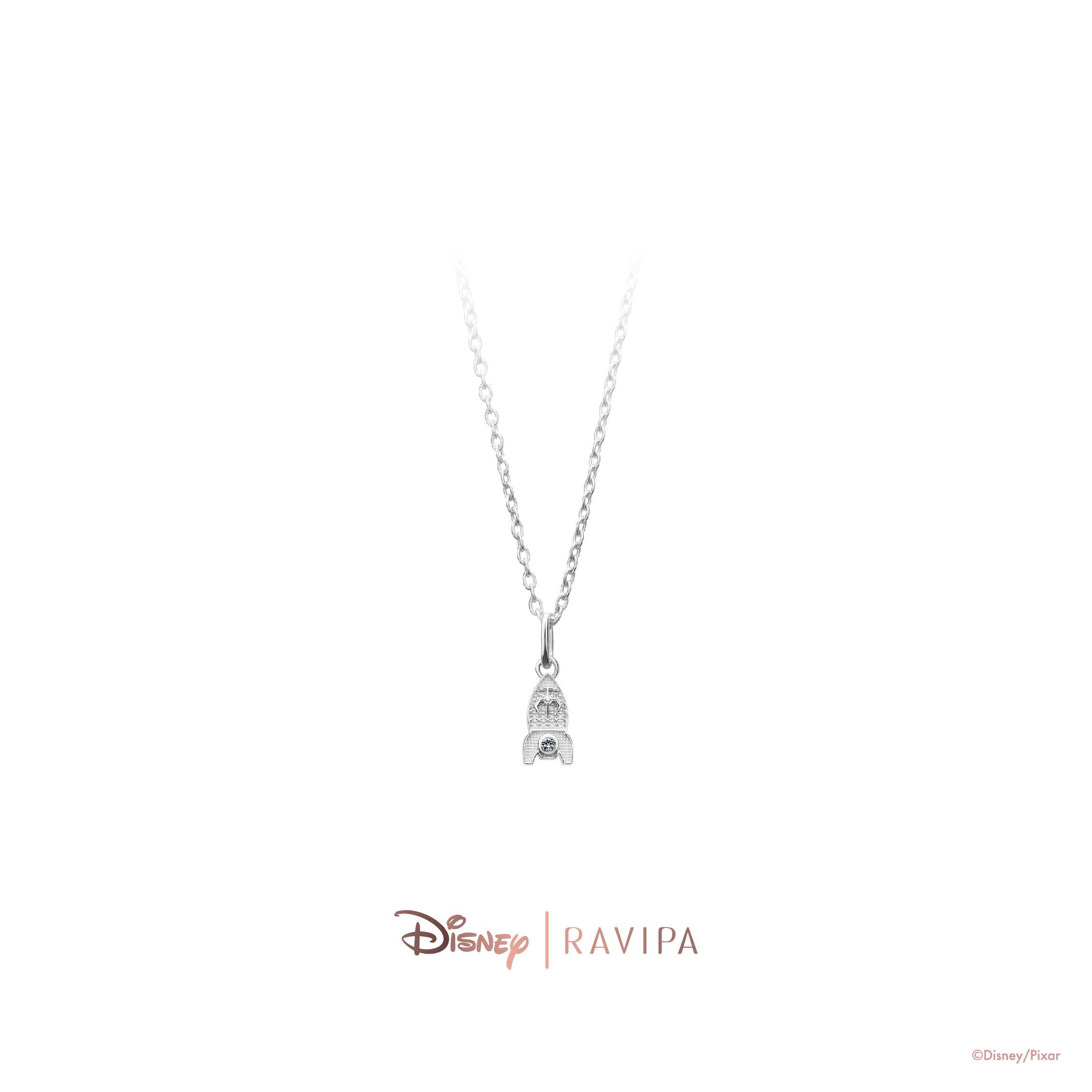 Silver Rocket Necklace