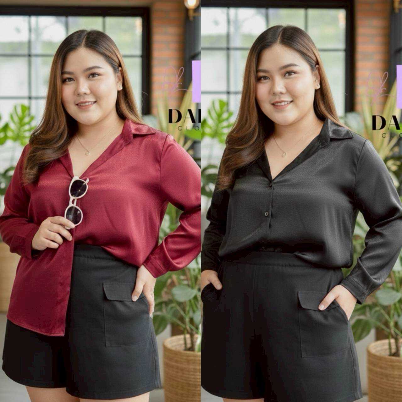 เสื้อผ้าไหมซาติน