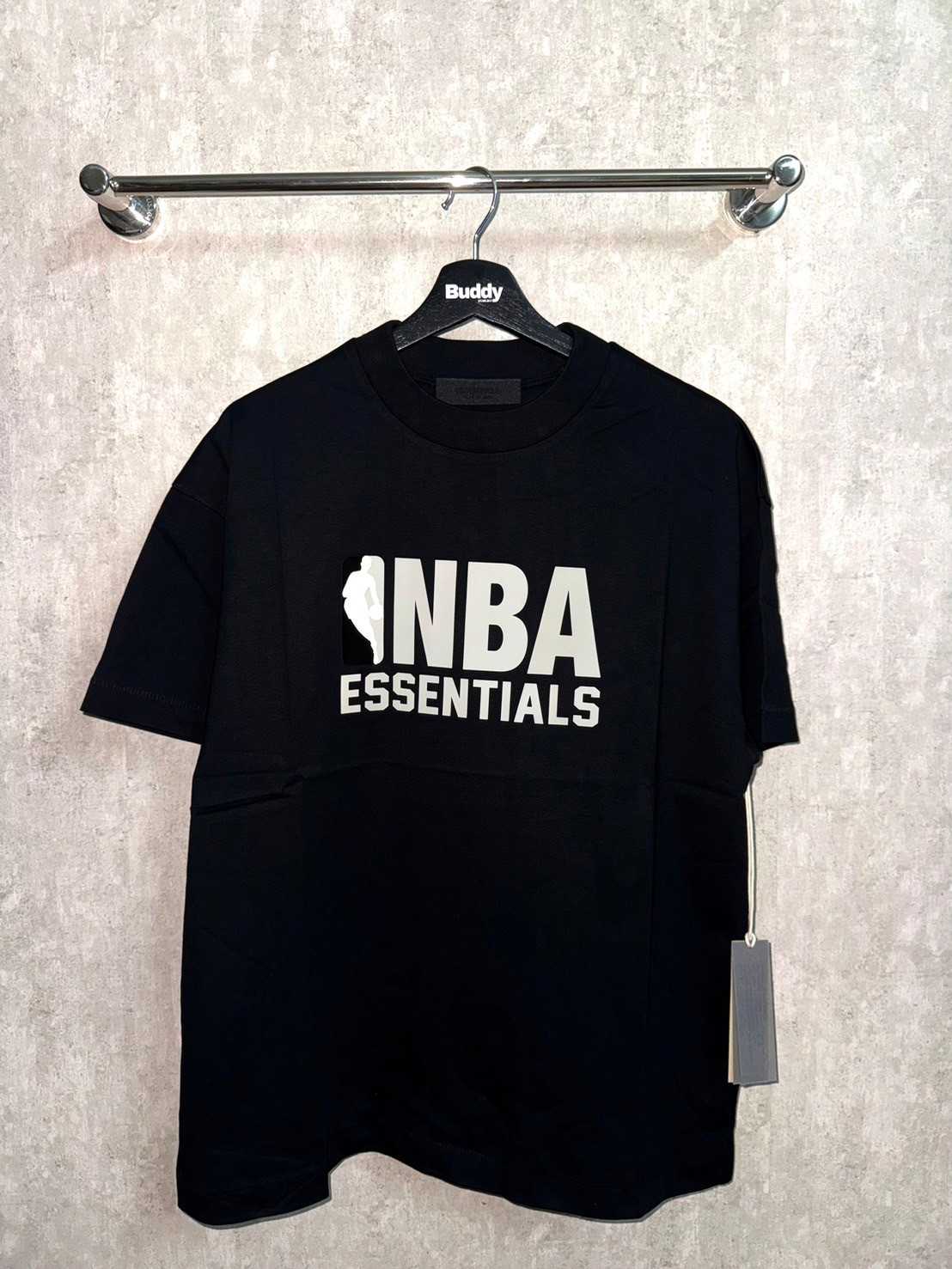Essentials NBA Tee - (Black)