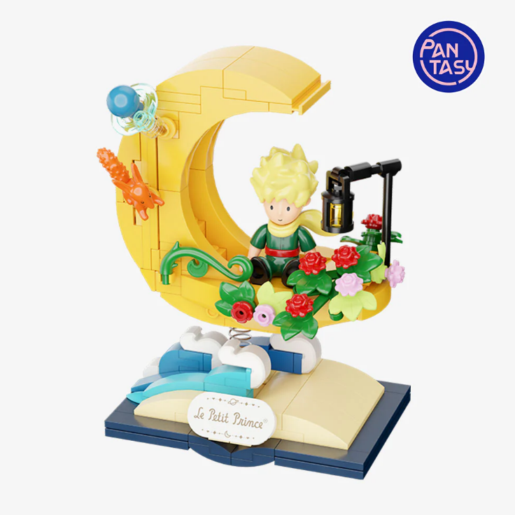 Le Petit Prince - Starry Ride-New Moon ตัวต่อพลาสติก รุ่นเจ้าชายน้อย บนพระจันทร์
