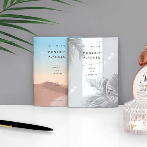 A6 Monthly planner v.3