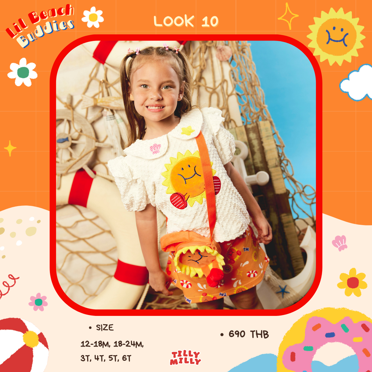 Look 10 - Lil Beach Buddies