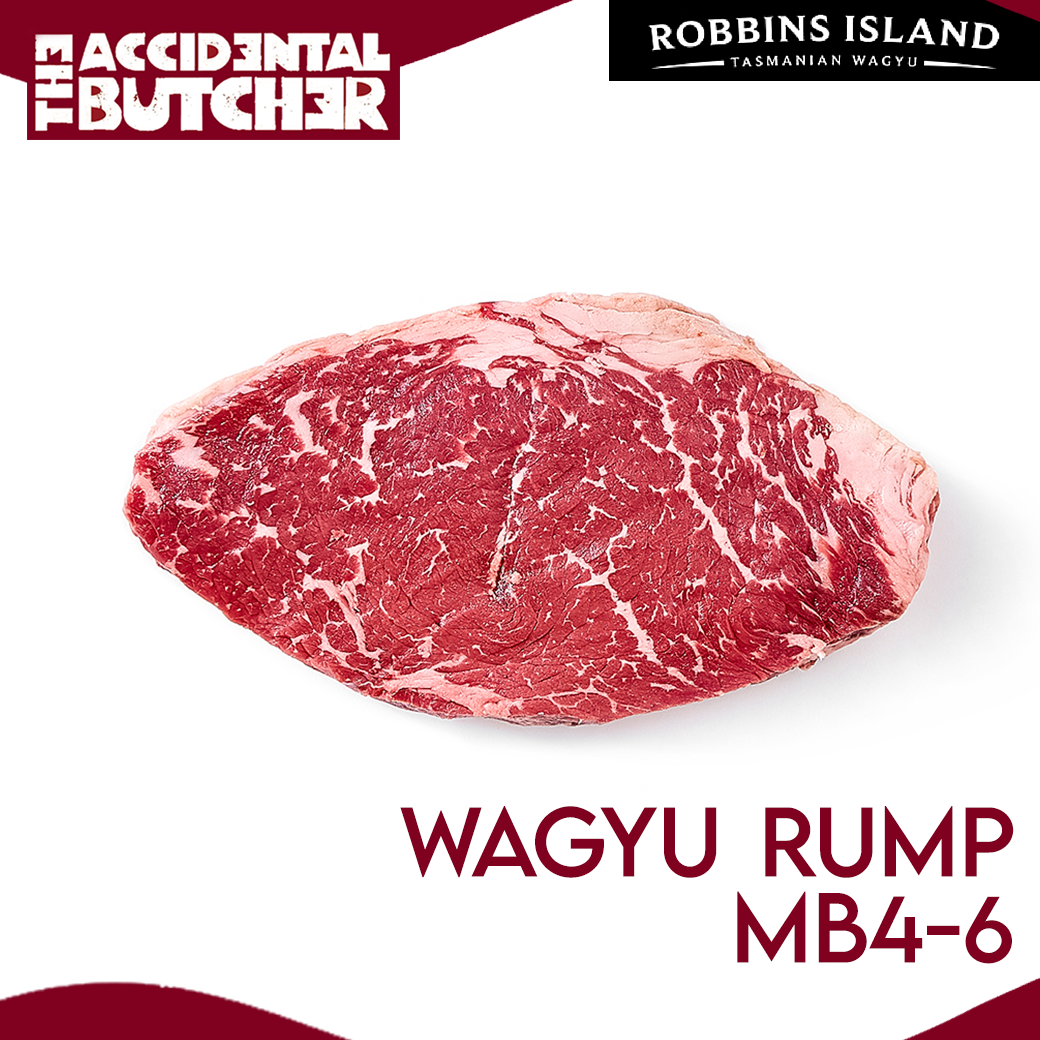 Robbins Island Wagyu Rump Steak MB4-6