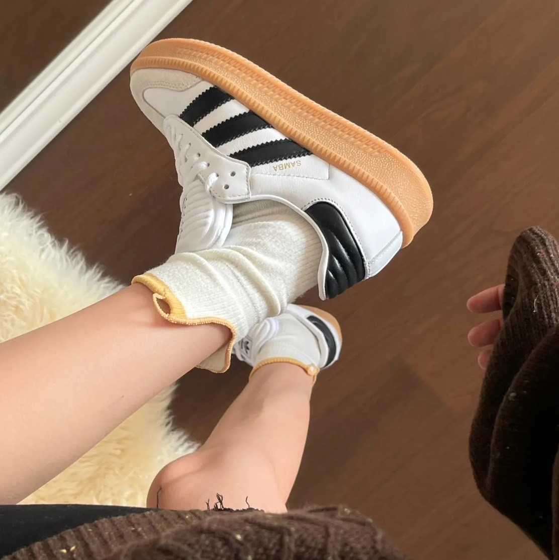 (PRE ORDER 5-7 วัน) Adidas Samba XLG White