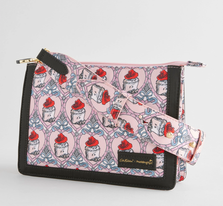 Paddington Heart Double Pouch Crossbody