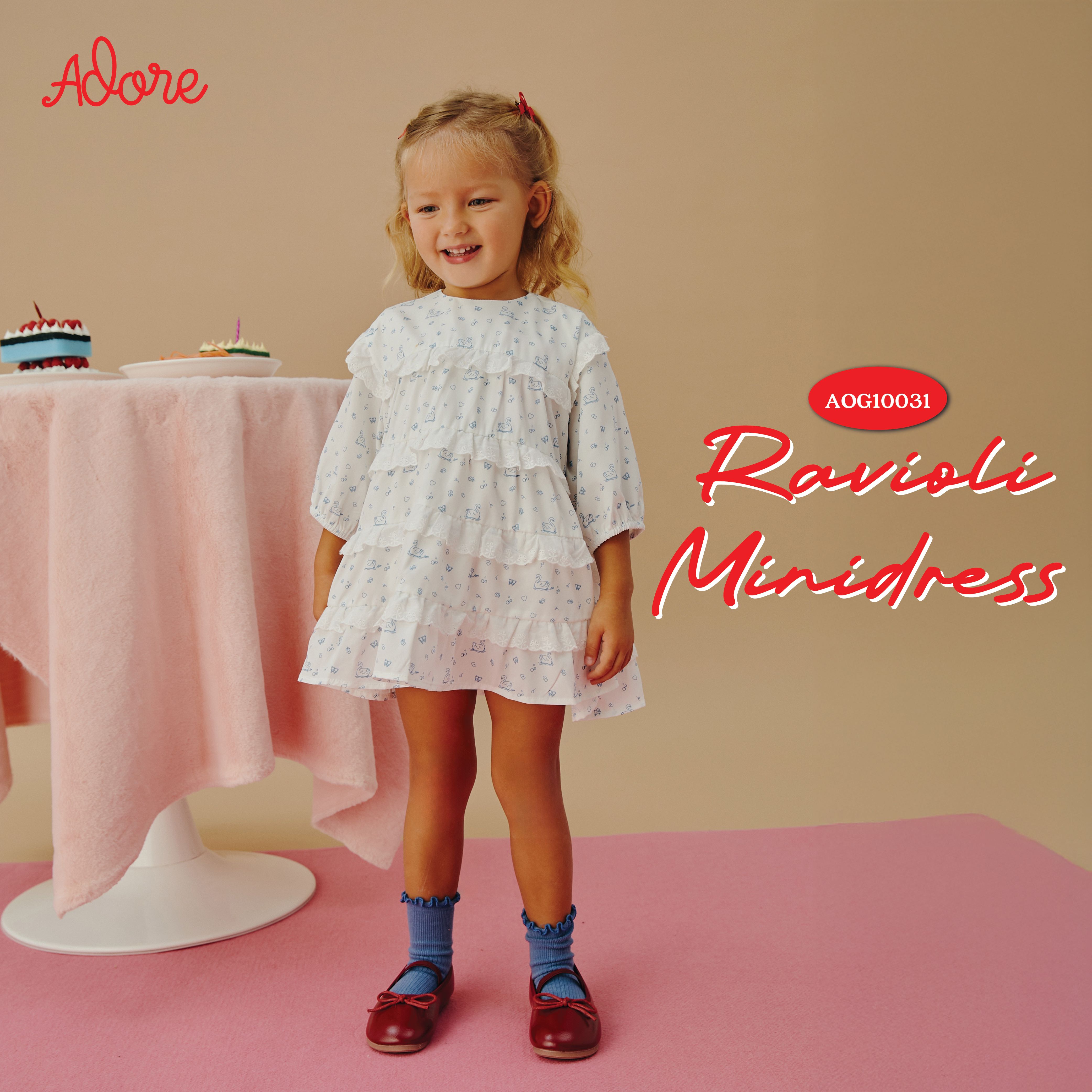 ADORE2112 AOG10031 : RAVIOLI MINIDRESS