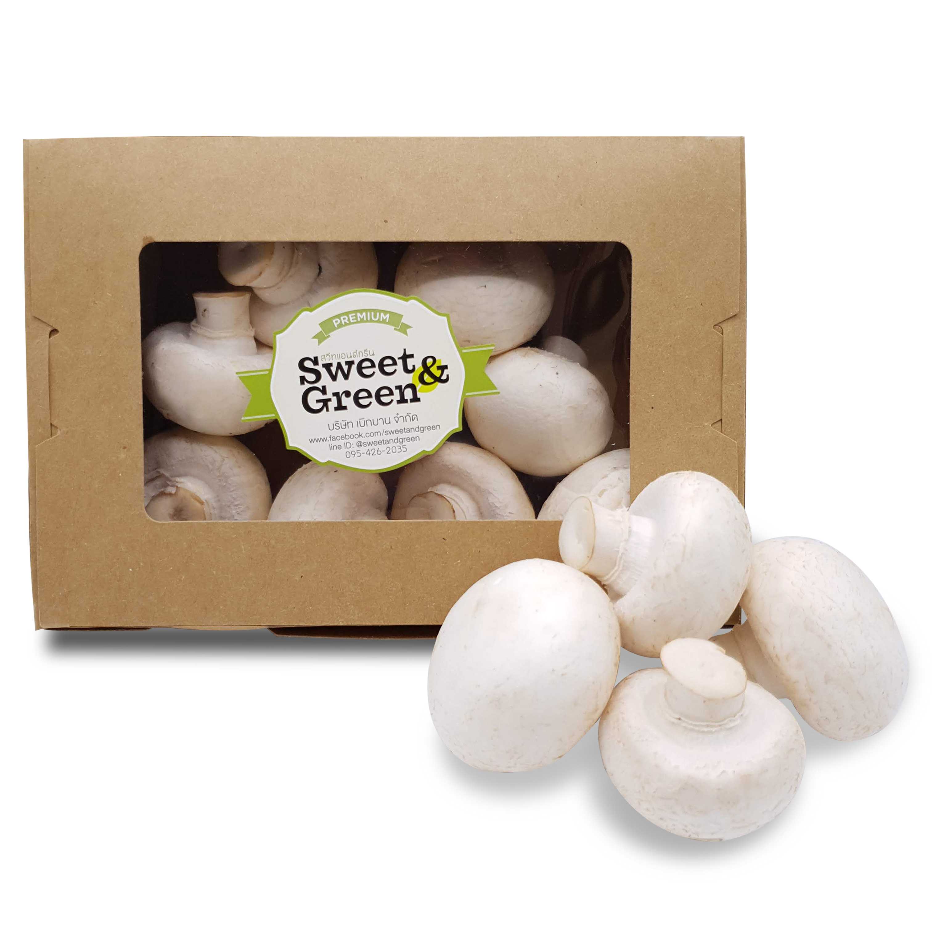 White Champignon 150g. (เห็ดแชมปิญองสีขาว)