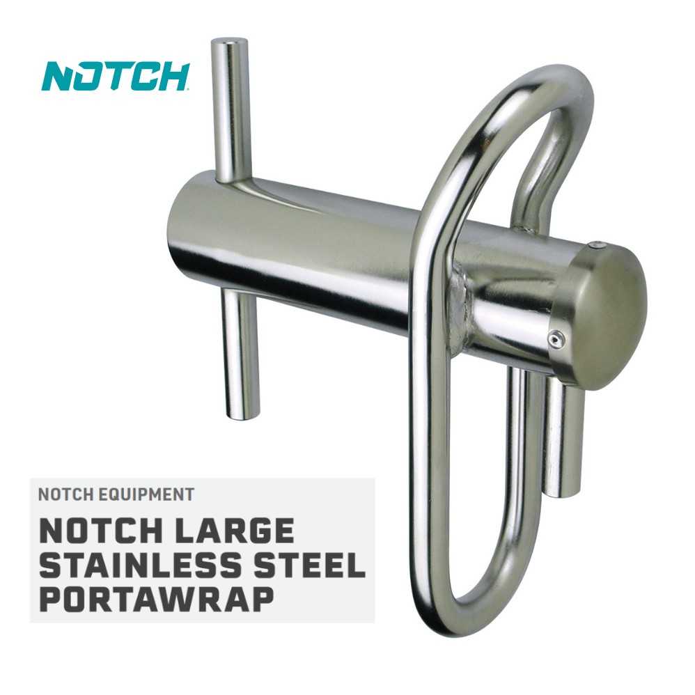 อุปกรณ์ผ่อนน้ำหนัก พอร์ท ส่งกิ่งไม้ (ใหญ่) WLL 8kN Notch Portawrap Large Stainless Steel