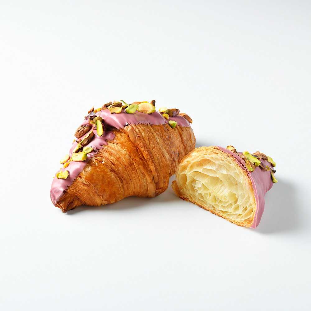Pistachio Ruby Choc Croissant